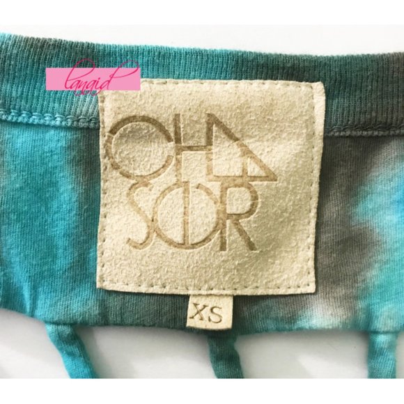 NEW Chaser Venice Beach Tee Tie Dye Open Back XS - Picture 5 of 7